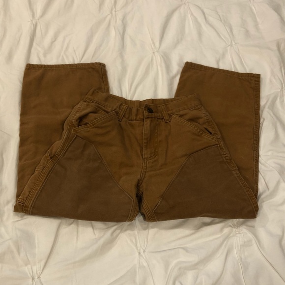 carhartt flannel lined pants